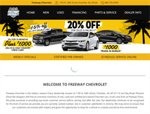 Tablet Screenshot of freewaychevrolet.com