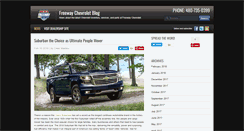 Desktop Screenshot of blog.freewaychevrolet.com