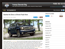 Tablet Screenshot of blog.freewaychevrolet.com